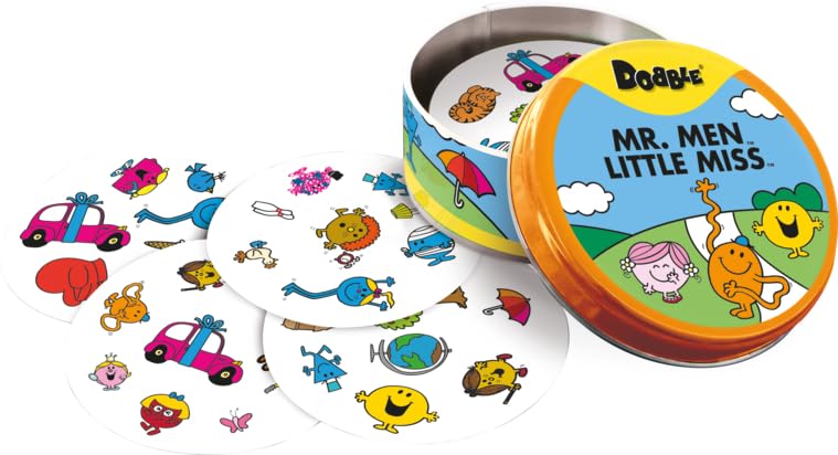 Asmodee Dobble Mr. Men und Little Miss Kartenspiel (ASMDOBMM07EN) 4