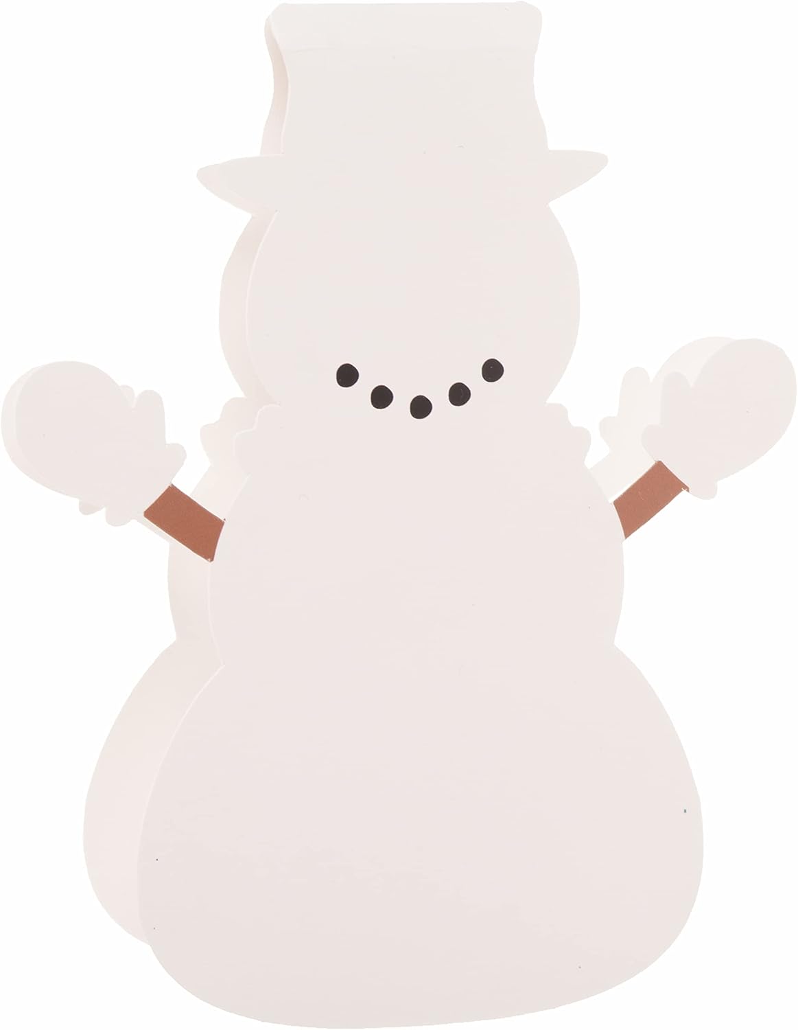 Baker Ross FC123 Snowman Card Kits - Pack of 6, Christmas Craft Kit for Kids 2