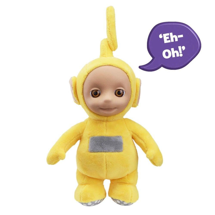 Character Uk Teletubbies 9 Inch Talking Laa-Laa Soft Toy, Yellow