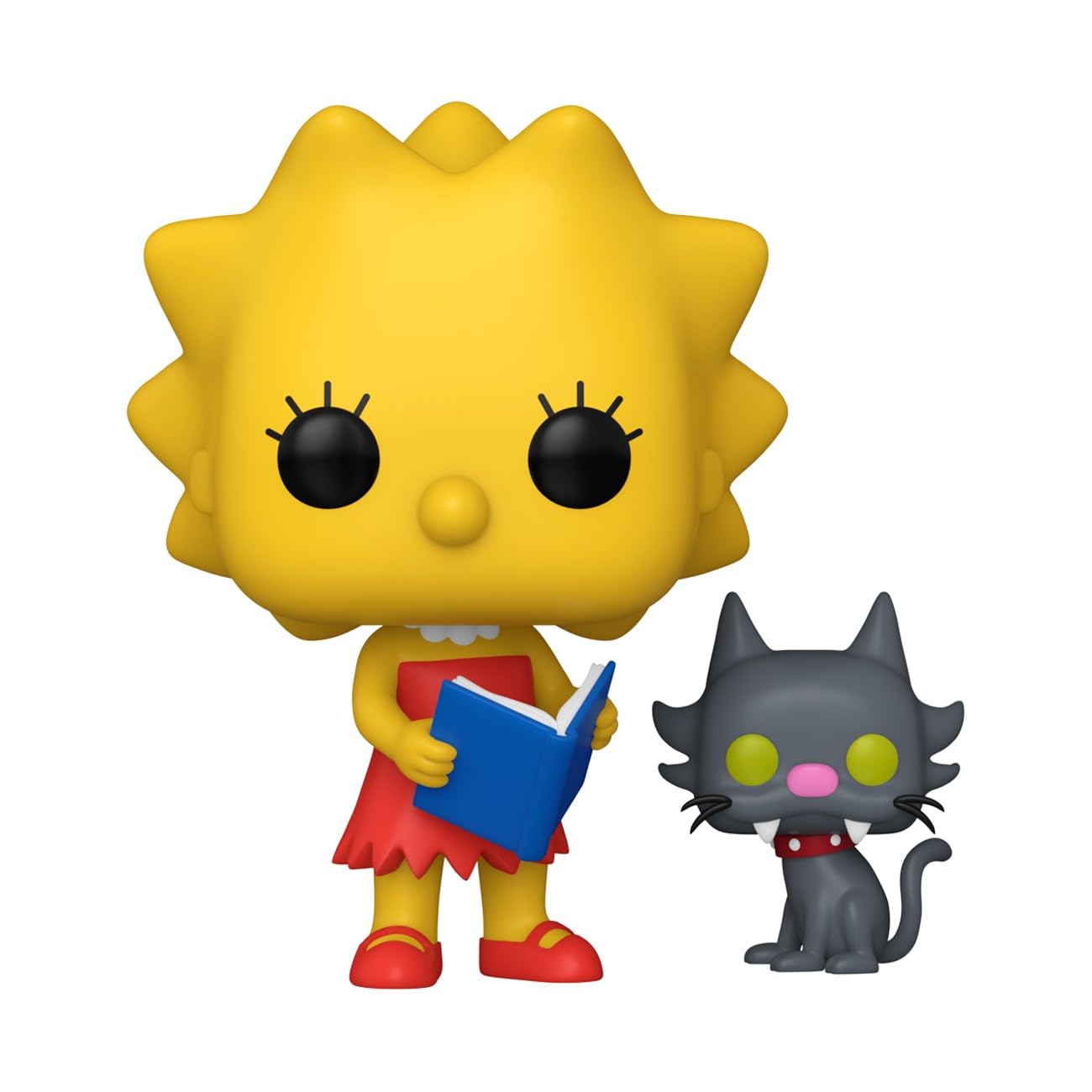 Funko Pop! & Buddy - The Simpsons - Lisa Simpson & Snow Ball Collectable Vinyl Figure | 3.75 Inches 2