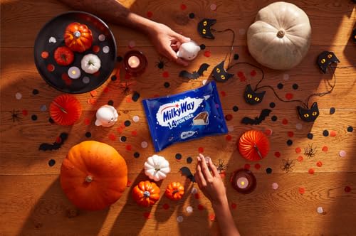 Milky Way Fun Size Chocolate Bars - Halloween Party Bag Filler, 15.5 oz Multipack
