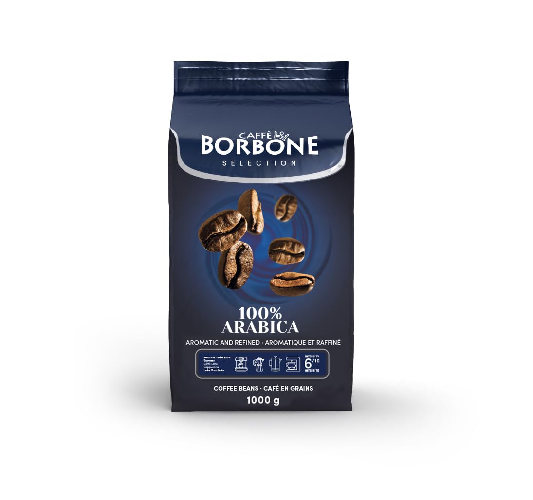 Caffè Borbone 100% Arabica Whole Coffee Beans - Authentic Neapolitan Espresso | 1kg 1