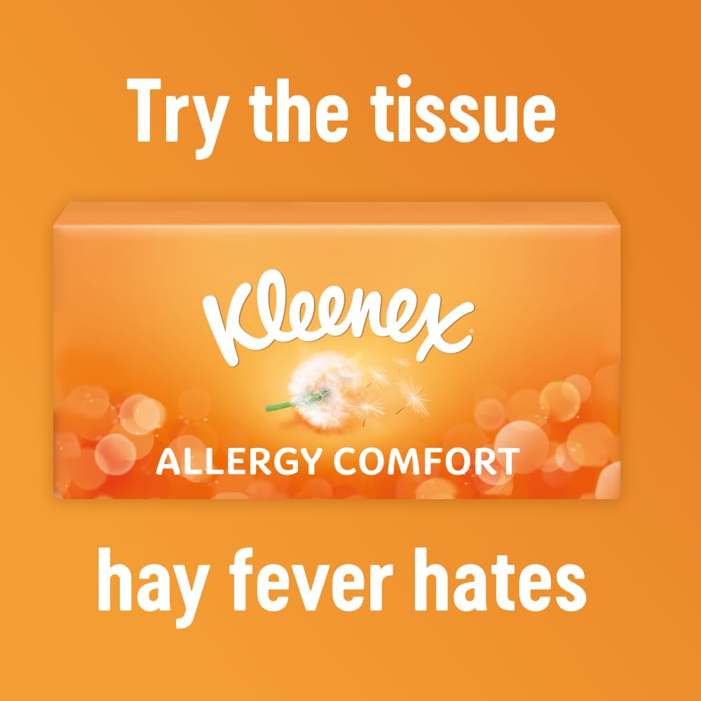 Kleenex Allergy Comfort Facial Tissues - Unscented, Ultra Soft | 56 Count Box (Pack of 2) 4