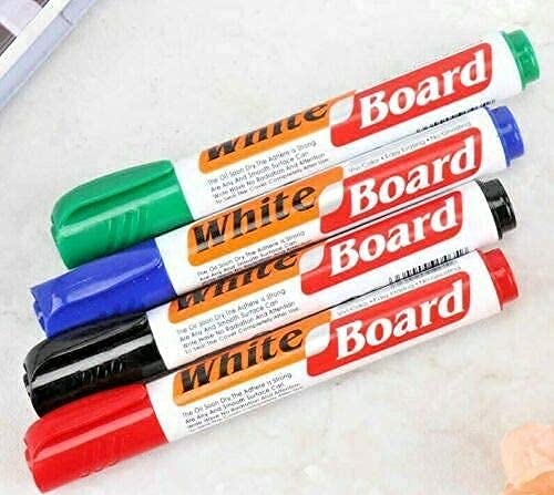 REQUISITE NEEDS Dry Erase Markers - Fine Tip, Low Odor, Vivid Color | 4 Pack Set 5