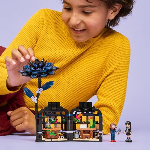 LEGO Wednesday Black Dahlia Flower Toy - Buildable Play and Display Set for 9+ 17