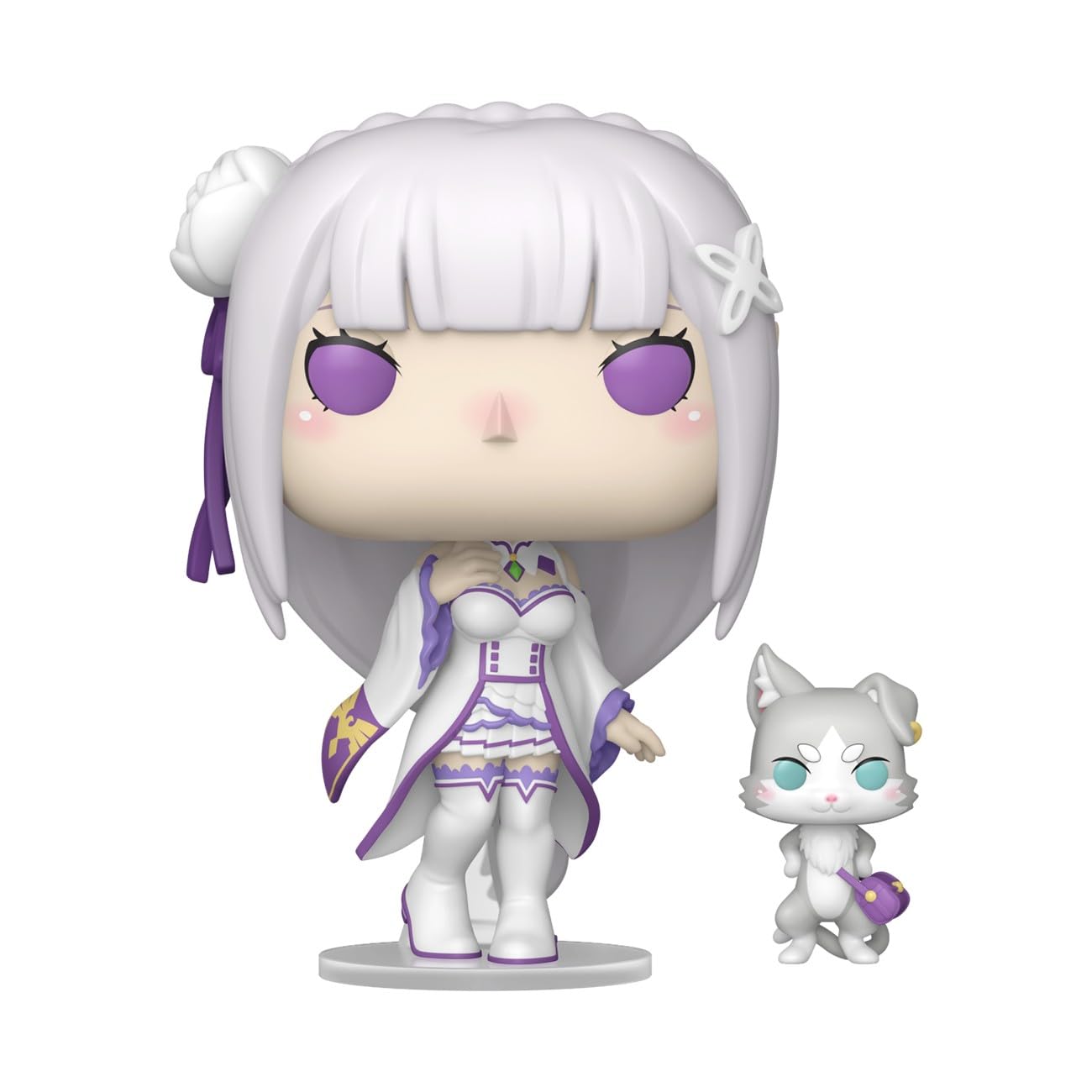 Funko Pop! & Buddy: Re: ZERO - Emilia With Puck Vinyl Figure