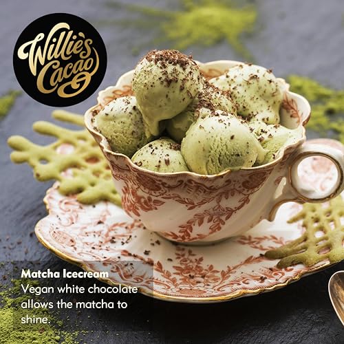 Willie's Cacao - Vegan White Chocolate Chef's Drops1kg - Couverture Chocolate 7