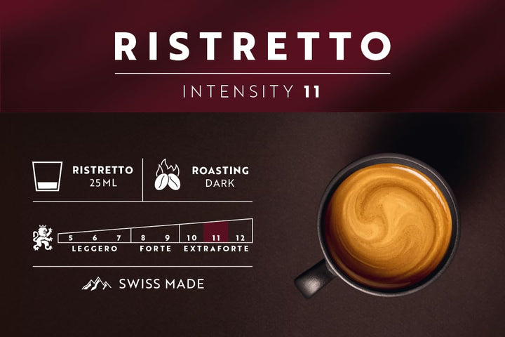 Café Royal - Ristretto Coffee Capsules for Nespresso, 36-Pack, 100% Arabica, Intensity 11