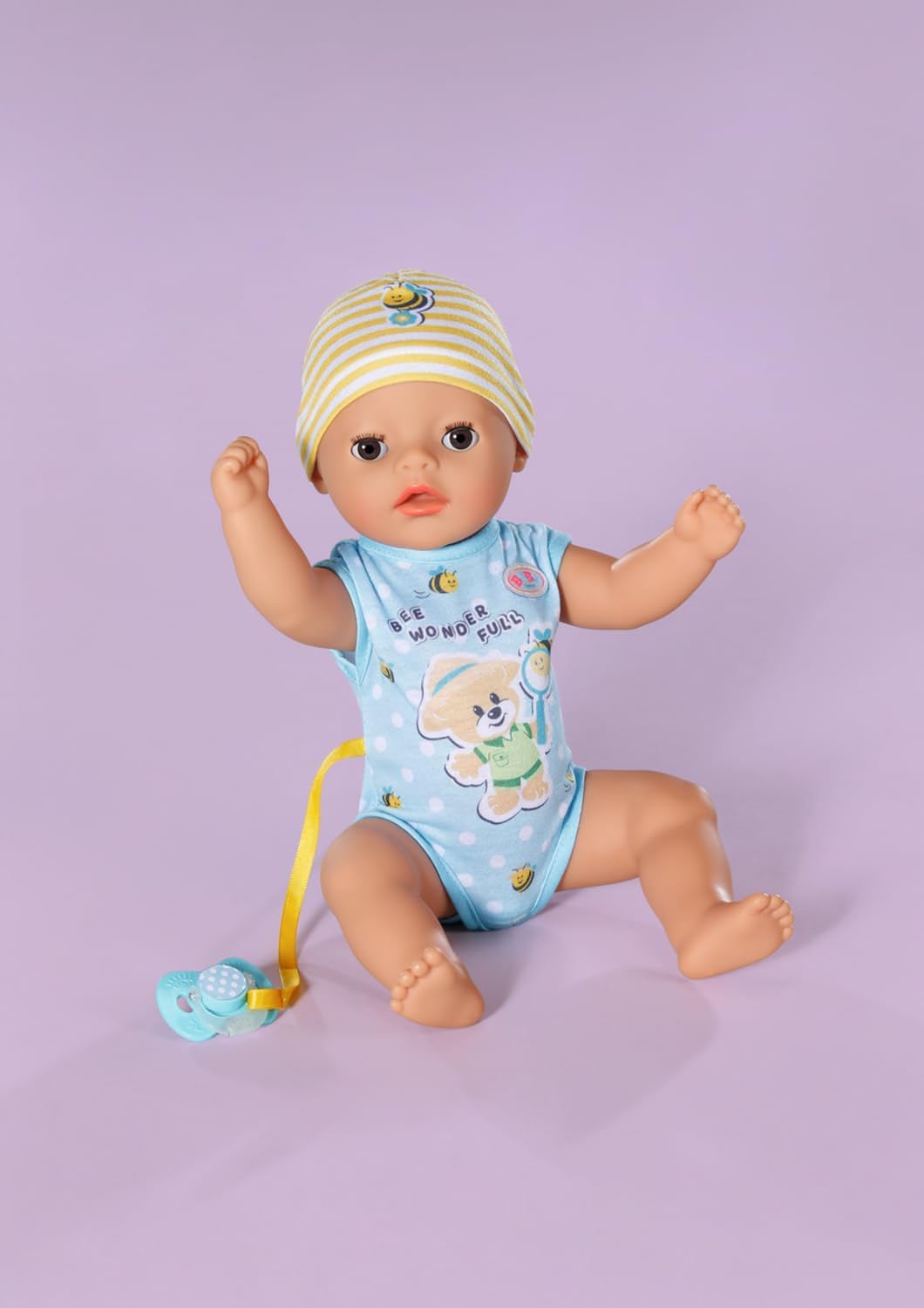 BABY born Little Magic Boy 835340 - 36cm Interactive Doll with 7 Lifelike Functions 2