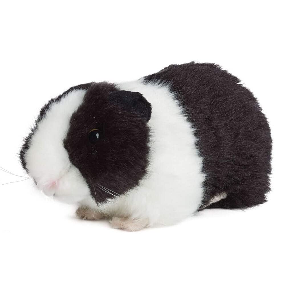 Living Nature Soft Toy - Plush Guinea Pig with Sound, 20cm, Brown 2