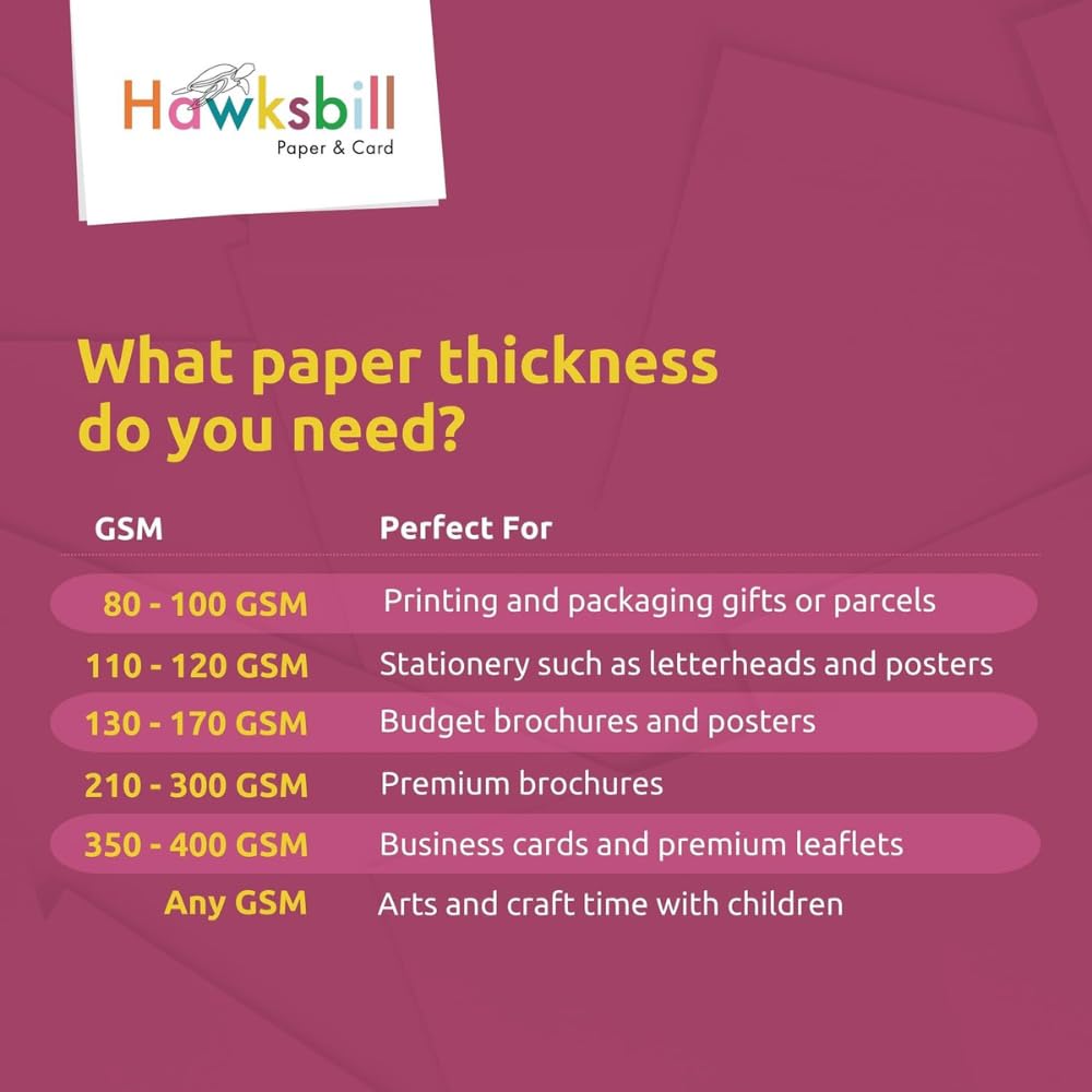 Hawksbill White Ruled Index Cards A6 - 100 Pack | 14.8 x 10.5 cm | Smooth Paper 6