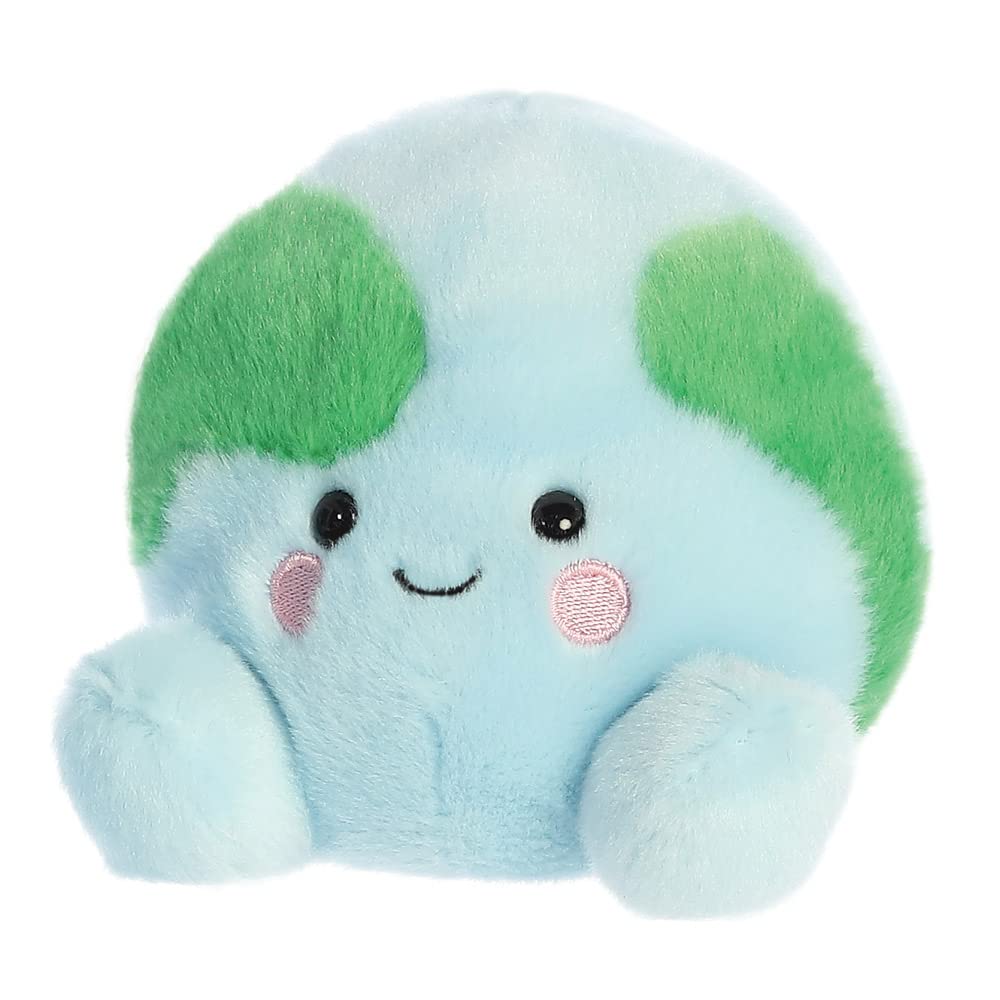AURORA Palm Pals Eve Earth Stuffed Toy - Eco-Friendly, Bean-Filled, 13 cm 2