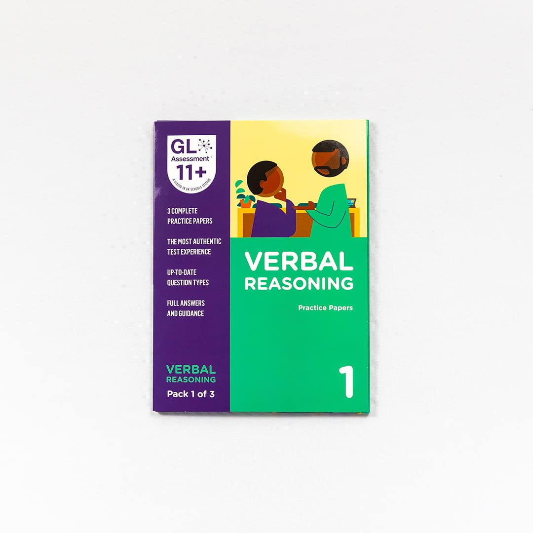GL Assessment 11+ Practice Papers Verbal Reasoning Pack 1 (Multiple Choice) | Paperback | 70 Pages 1