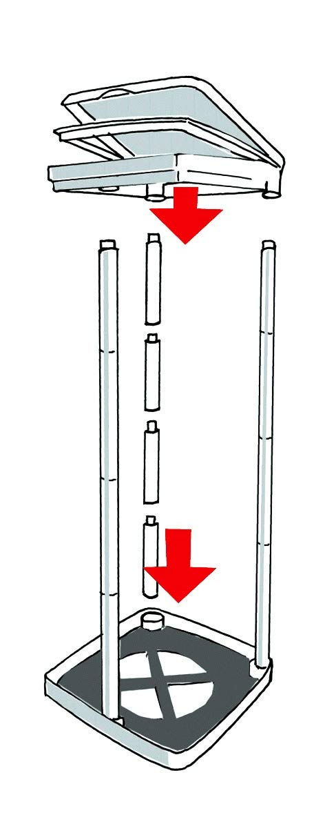 Axentia Top Star Bin Bag Holder Stand - 120L Capacity | Height Adjustable | Plastic 4
