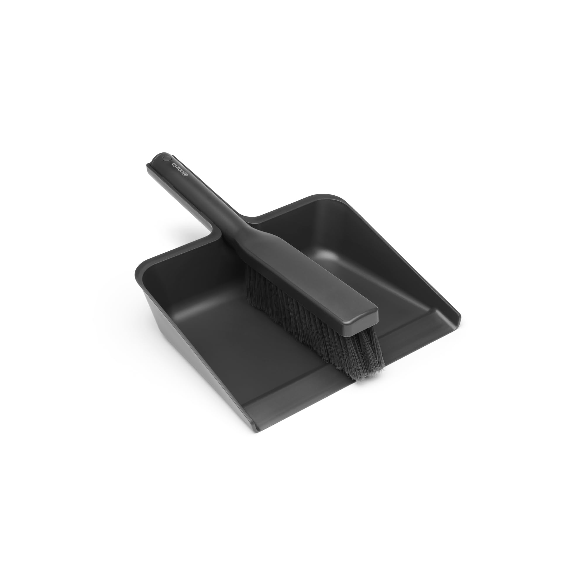 Brabantia SinkSide Dustpan and Brush Set - Space-Efficient Storage | High Rim Dustpan | Bristle Comb 1