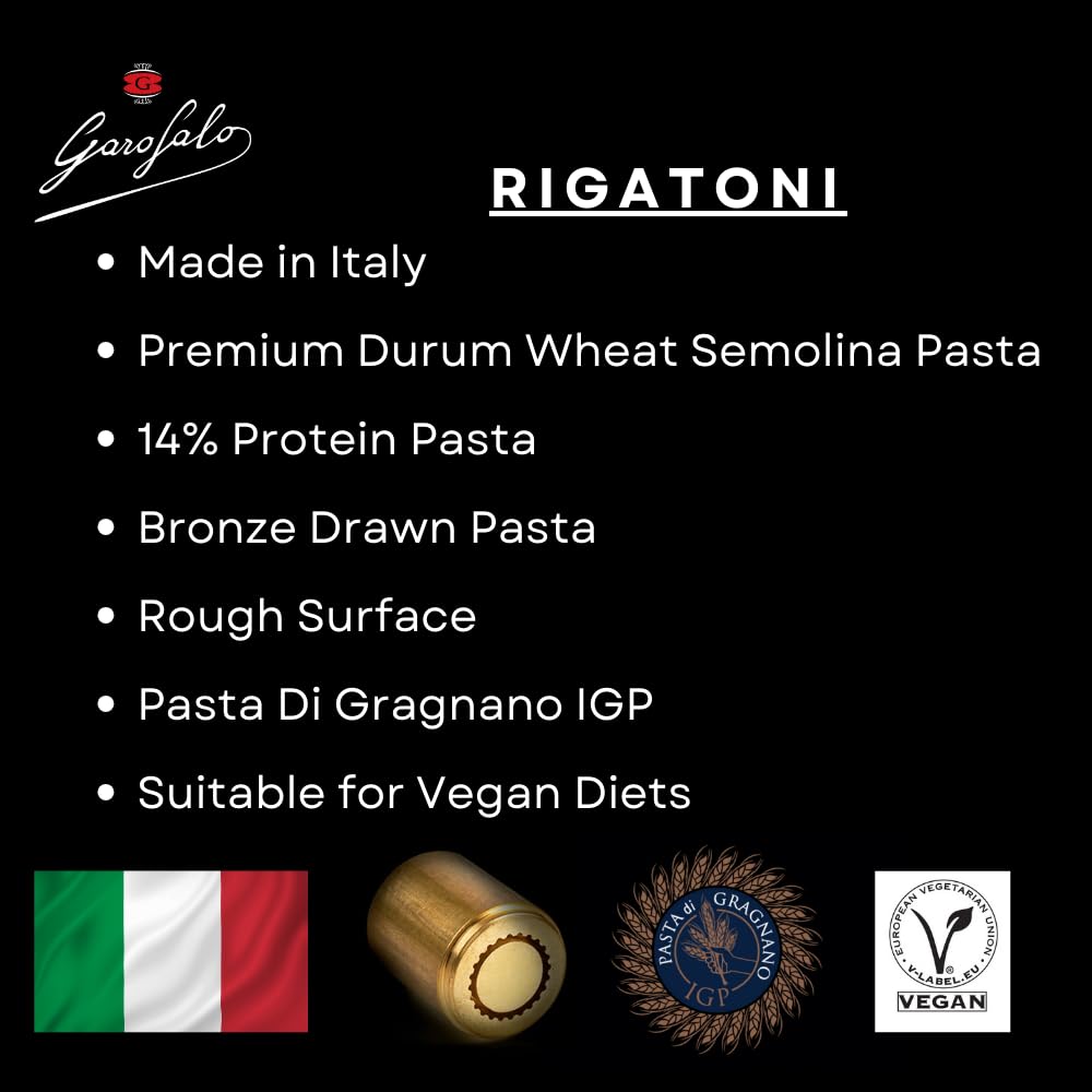 Garofalo Rigatoni Dry Pasta (500g)
