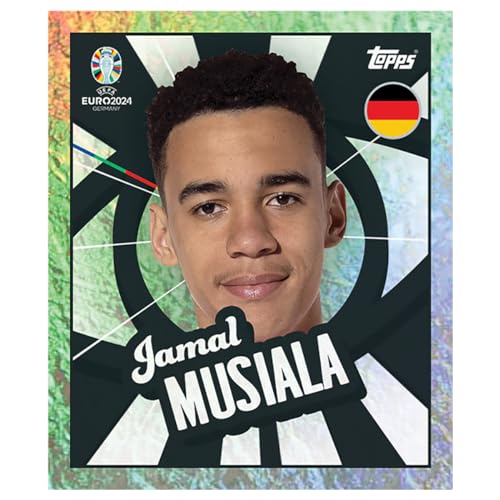 Topps Euro 2024 Sticker Collection – Offizielles Turnier-Stickeralbum (FS0004695) 3