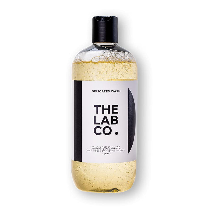 The Lab Co. Delicates Laundry Wash 500ml - For Silks, Satin, Lace & Delicate Fabrics