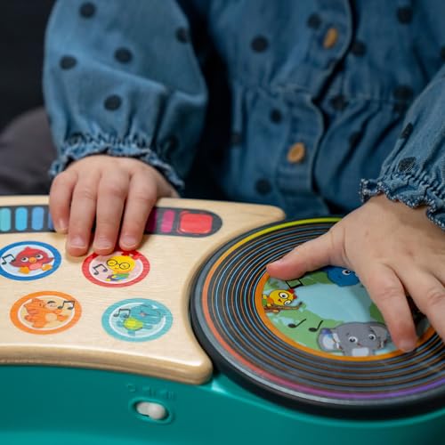 Baby Einstein + Hape DJ Discovery Musical Toy Turntable - Magic Touch for Ages 6 Months and Up