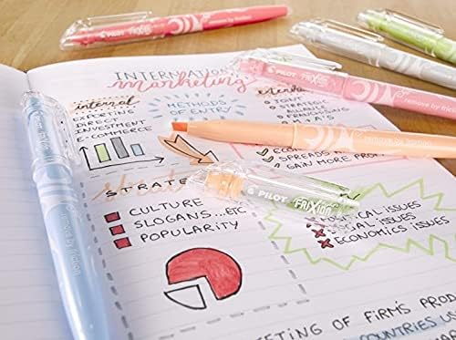 Pilot Frixion Erasable Highlighters - Yellow/Green/Pink (Pack of 3) FLW538639 3