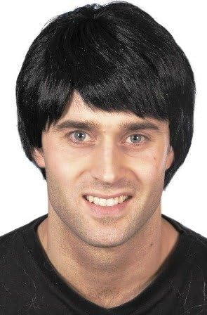 Smiffys Guy Fawkes Short Black Wig for Men 1