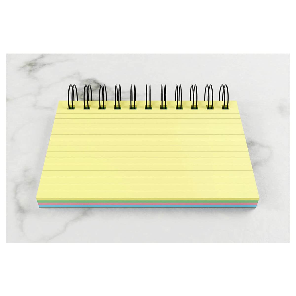 Silvine Luxpad Revision A6 Flash Cards - Lined, 48 Cards, Assorted Colours 3