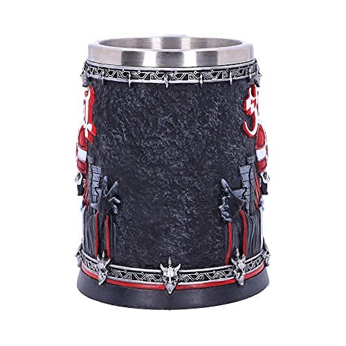 Nemesis Now - Ghost Papa Emeritus III Summons Red Tankard Resin Mug