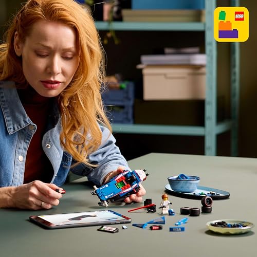 LEGO Speed Champions Visa Cash App RB VCARB 01 F1 Race Car Building Set with Driver Minifigure