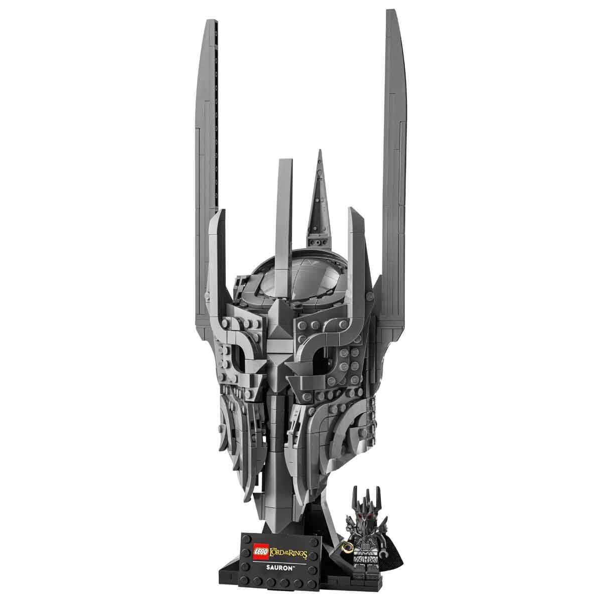LEGO Icons The Lord of the Rings Sauron's Helmet Display Model Kit 11373 | Age 18+ 4