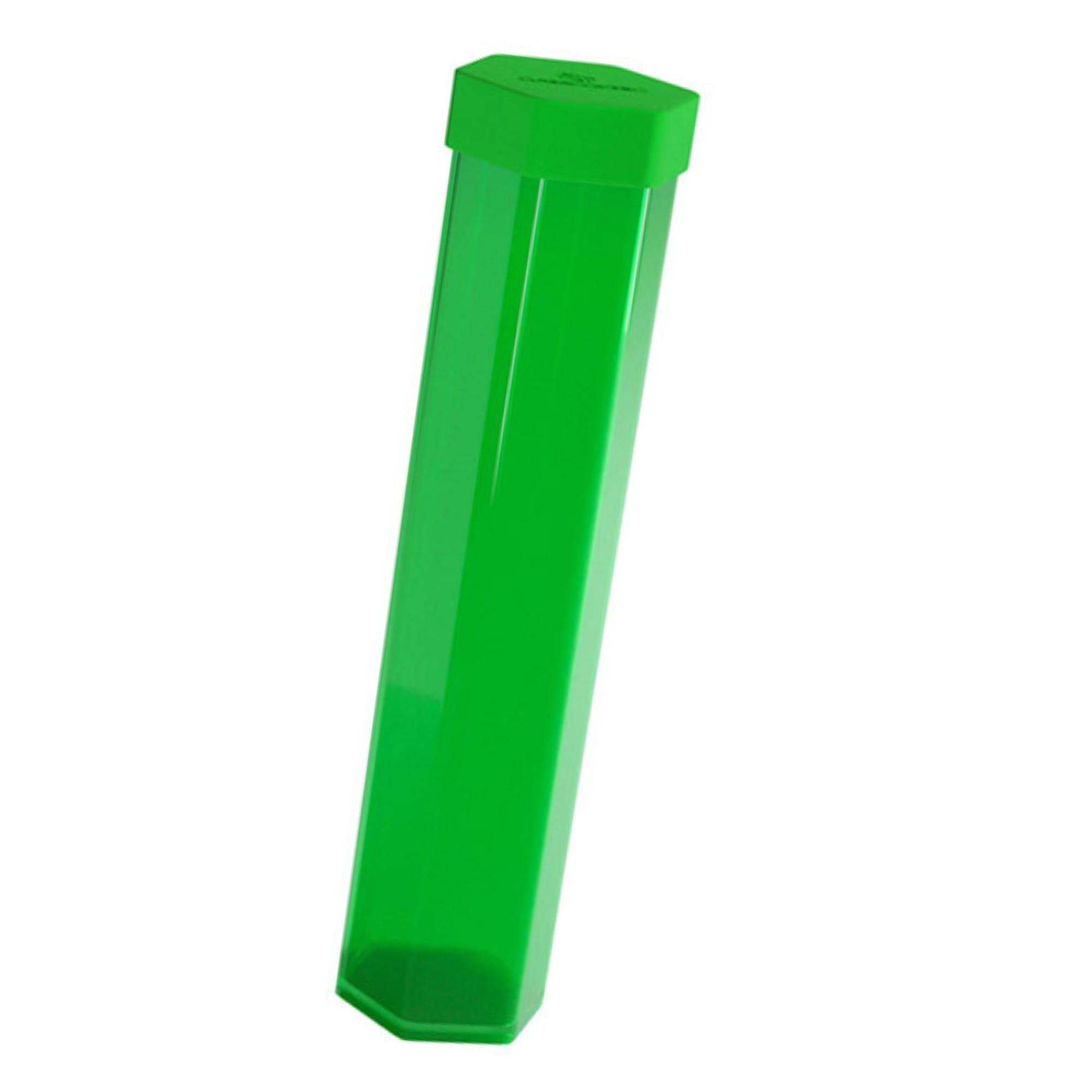 Gamegenic Playmat Tube - Secure Storage for Stitched/Unstitched Mats | Green PETG 1