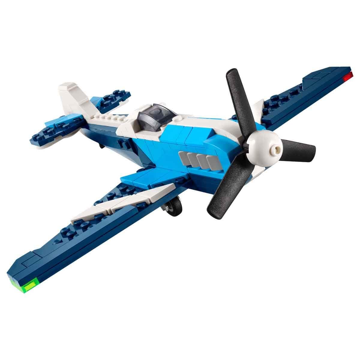 LEGO Creator 3in1 Aircraft: Race Plane Toy - Builds into Jet or Helicopter 4