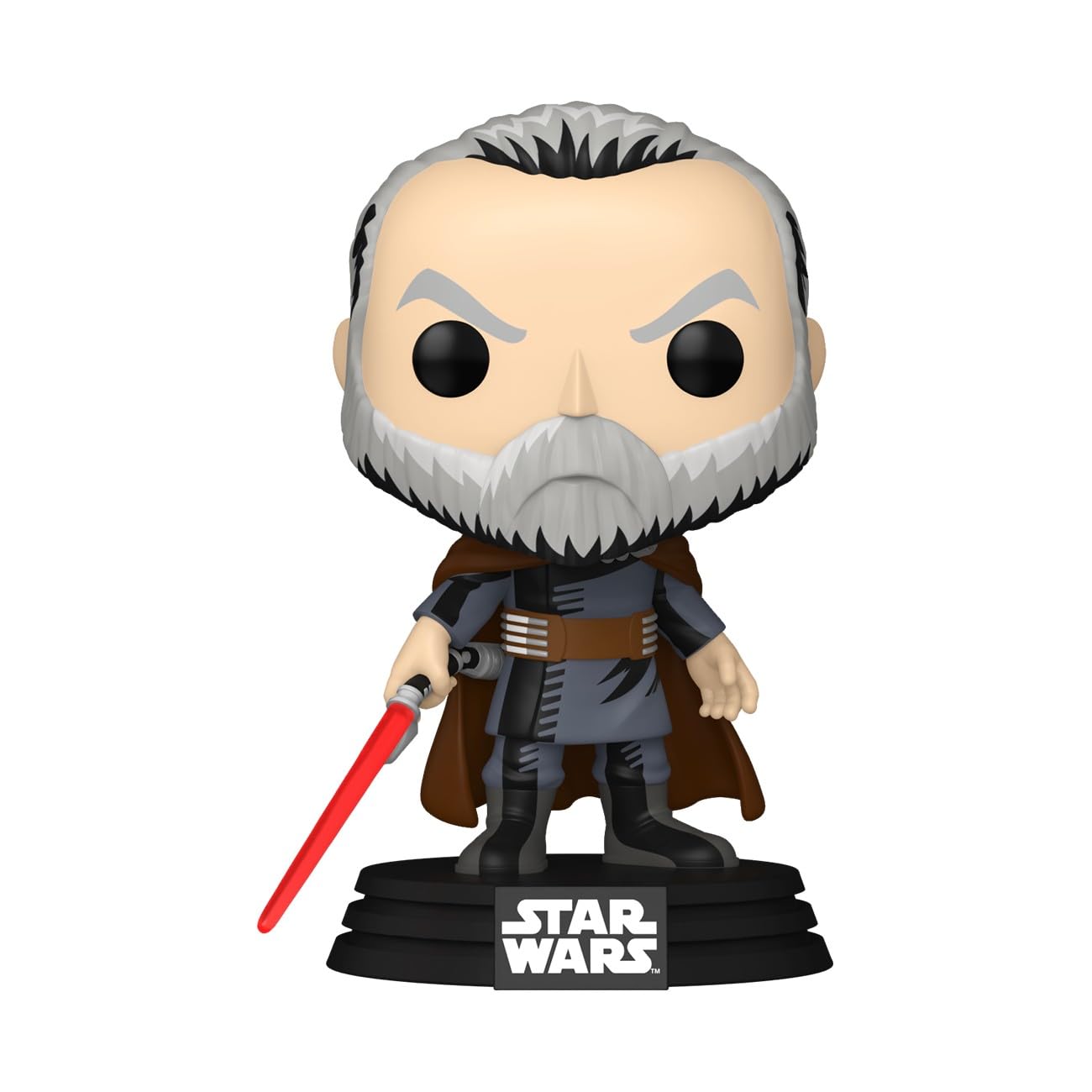Funko Star Wars Count Dooku Chibi Vinyl Figure | 3.75 Inches | Multicolour 2