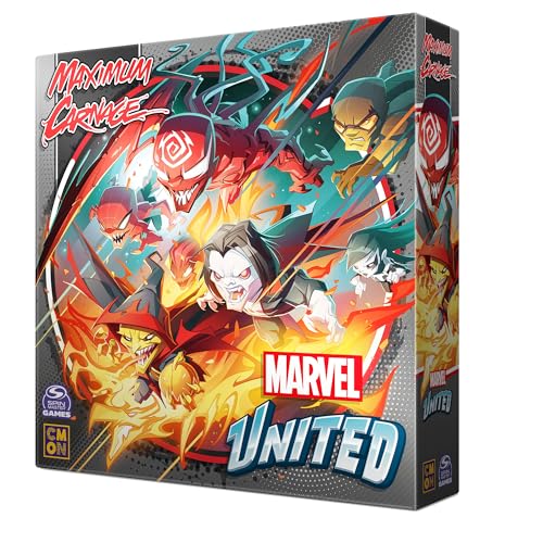 CMON Marvel United: Maximum Carnage Expansion – Strategy Board Game with Miniatures 5