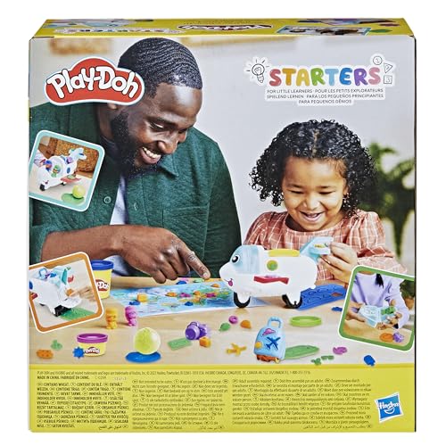 Play-Doh Airplane Explorer Starter Playset - Creative Travel-Themed Play for Ages 3+