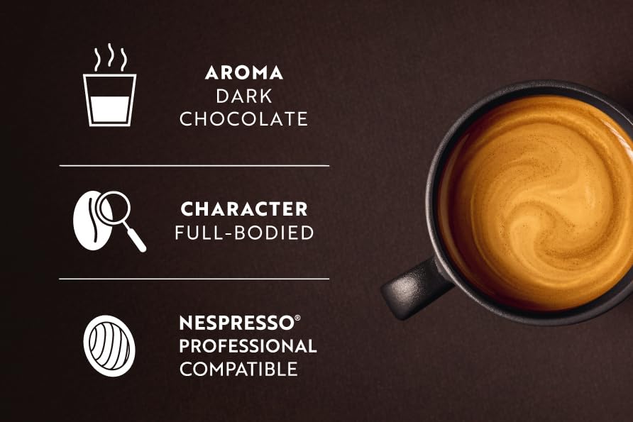 Café Royal Espresso Forte - 50 Professional Coffee Pads for Nespresso Business Solutions
