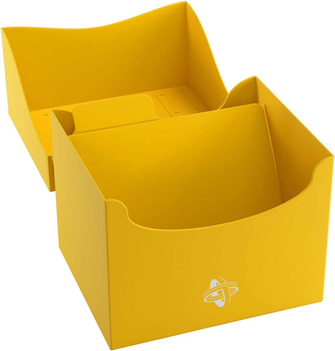Gamegenic Side Holder 100+ XL Yellow - Holds 100 Double-Sleeved Cards with Cobra Neck Technology