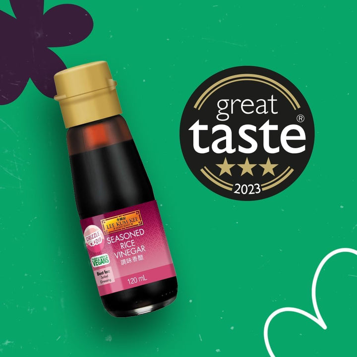 Lee Kum Kee Table Sauce Set – 4×120ml | Oriental Sesame, Hot Chilli, Sweet Soy & Rice Vinegar