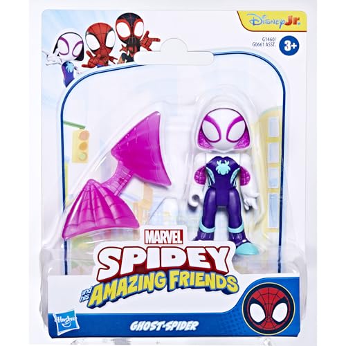 Marvel Ghost-Spider Action Figure with Web Wings Accessory - Ages 3+ 3