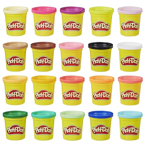 Play-Doh Super Colour Pack - 20 Can Set for Kids 2+ Years