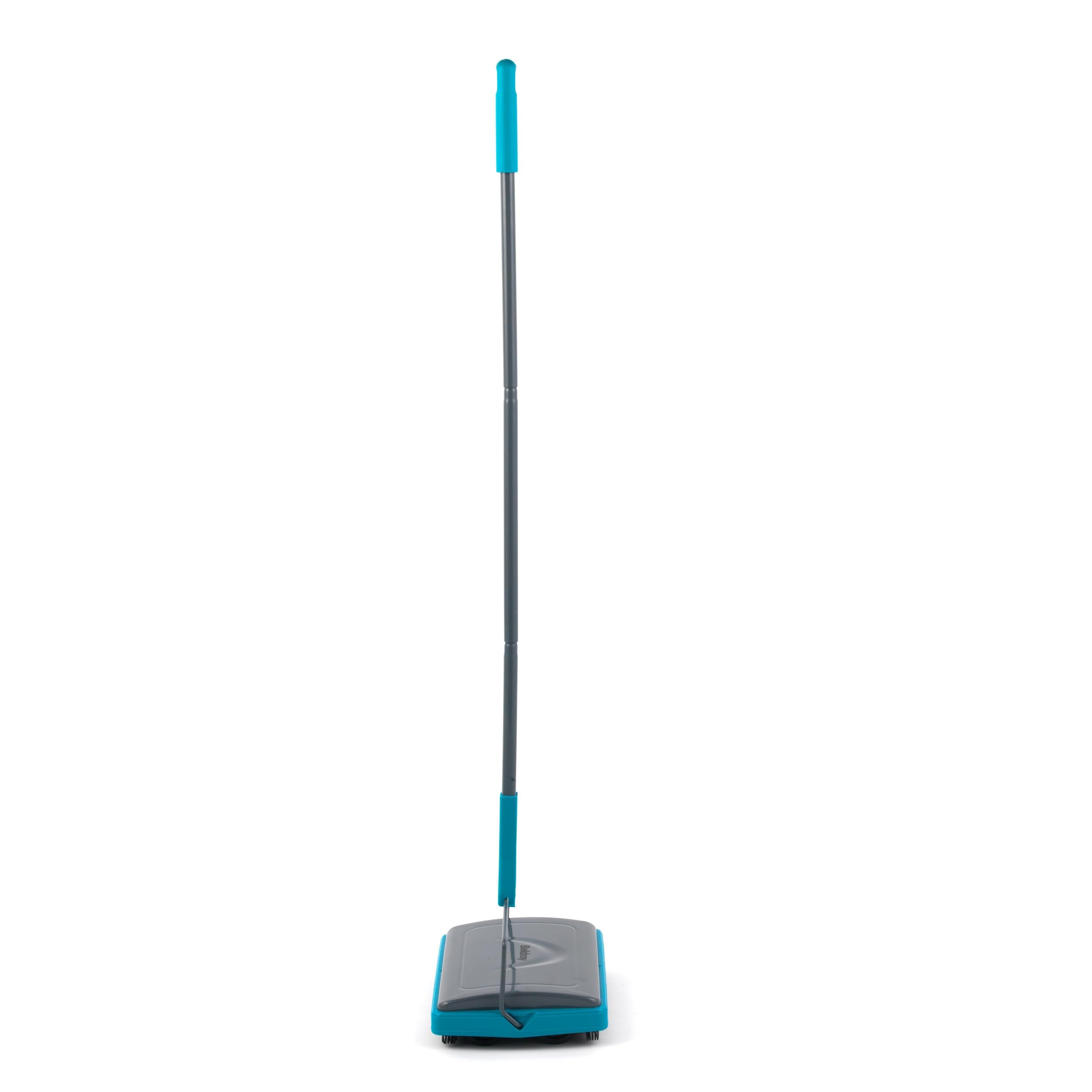 Beldray LA024855TQ Manual Carpet Sweeper - Cordless, Lightweight, Turquoise | Removes Pet Hair