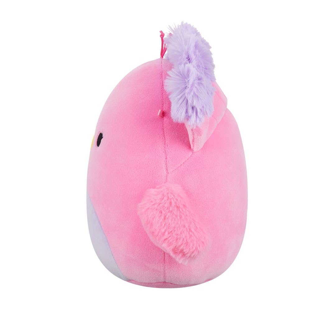 Squishmallows Sweetpea the Peacock - 7.5-Inch Plush Toy for Ages 3+