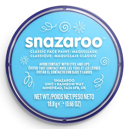 Snazaroo - Turquoise Classic Face Paint (18ml)