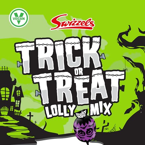 Swizzels Trick or Treat Lolly Bag 330g - Halloween Sweets Party Favour