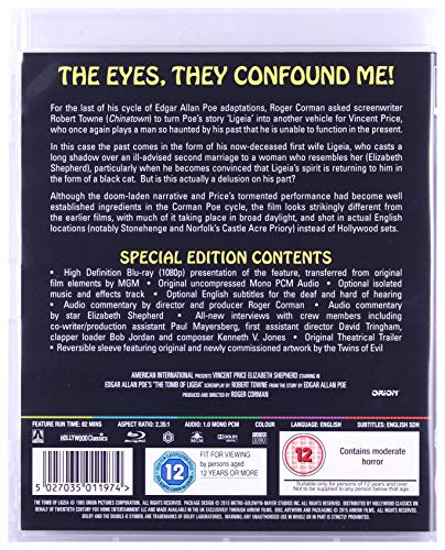 The Tomb of Ligeia (1964) - Blu-ray Special Edition (Region Free)