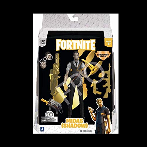 Fortnite Legendary Series Midas 6" Action Figure - 36+ Points of Articulation, Ages 8+