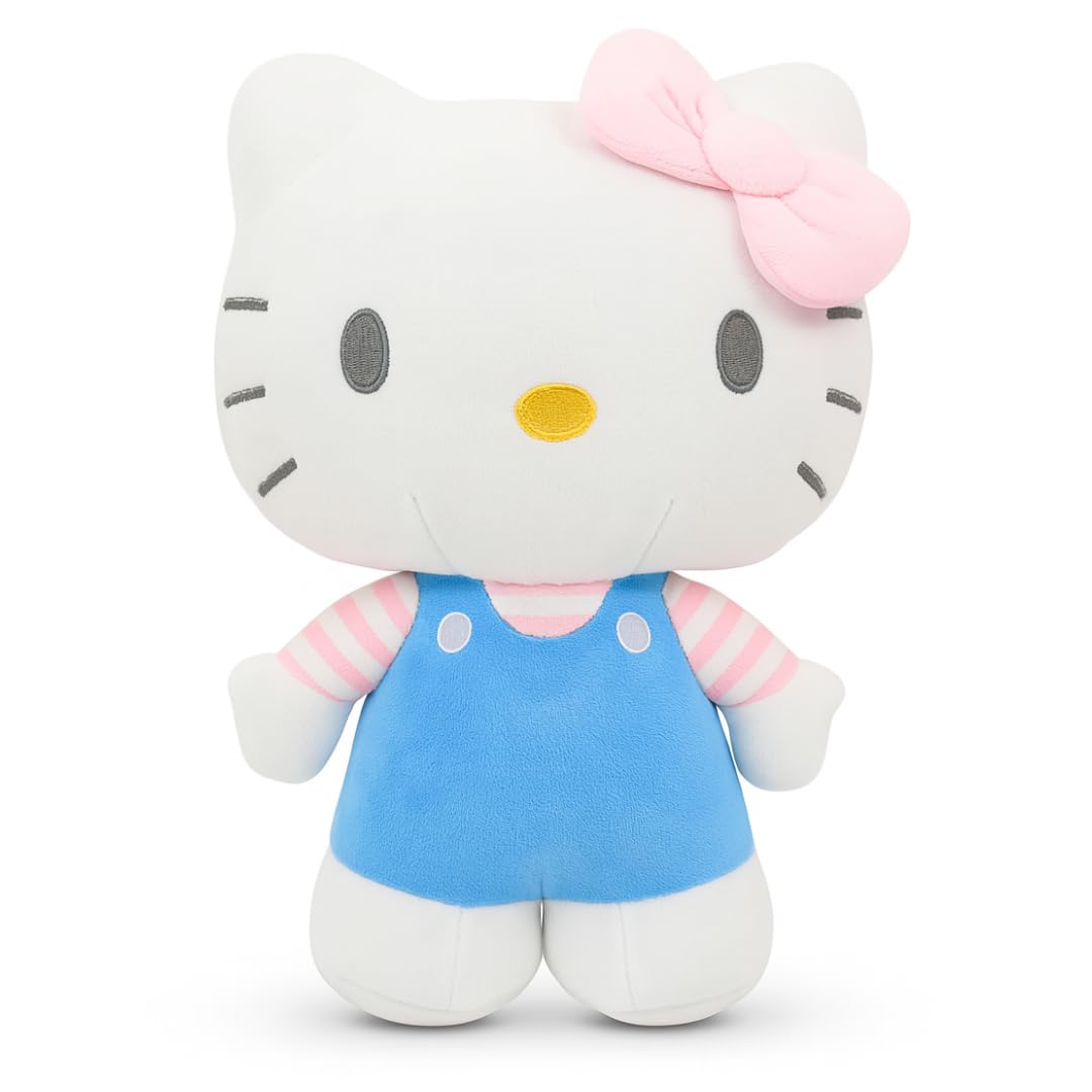 Hello Kitty Official Plush - 30 CM Large Standing Blue, Sanrio Collectible 7
