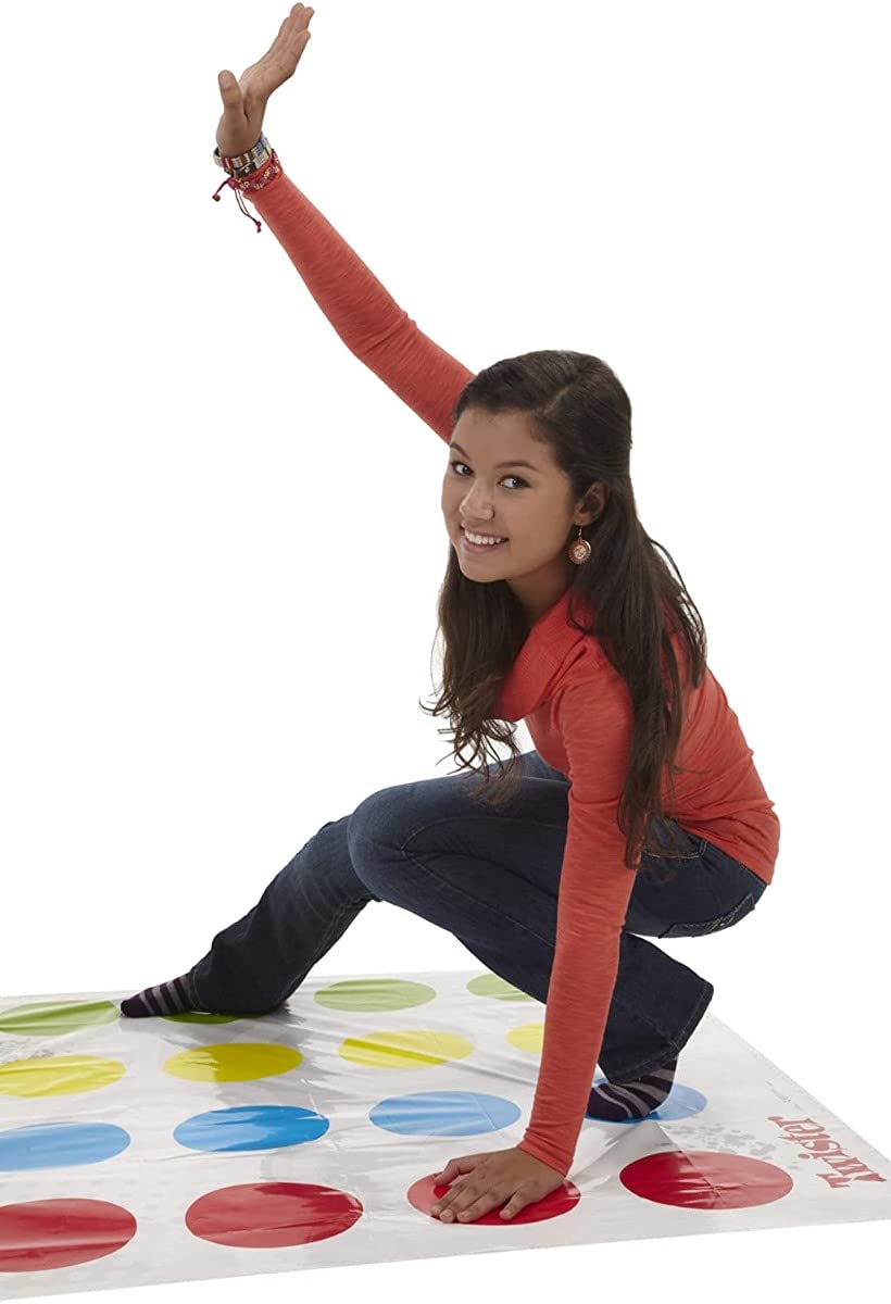 Hasbro Gaming Twister-Spiel – Familienpartyspiel im Freien für Kinder ab 6 Jahren
