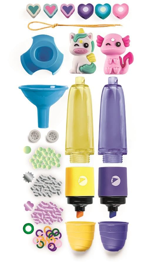 Clementoni Idea Create Your Highlighters Set - Trendy Animals Theme 4