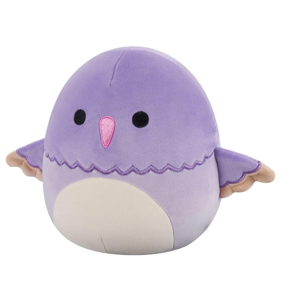 Squishmallows Charmaine, der violett gekrönte Kolibri – 7,5 Zoll großes Plüschtier 6