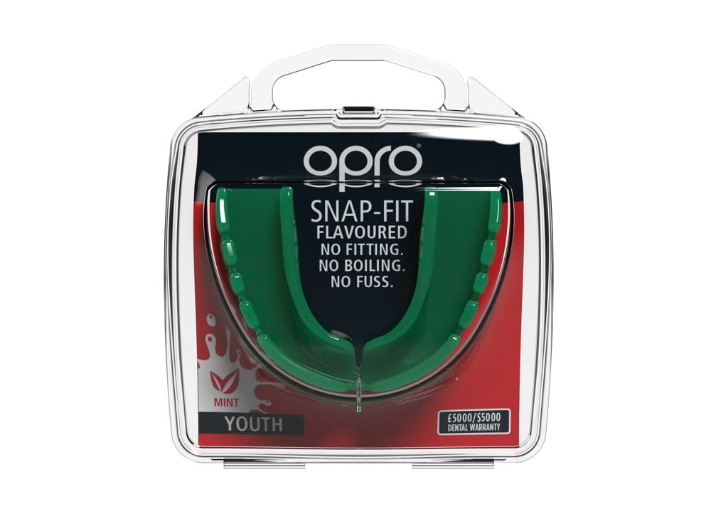 Opro Snap Fit Junior Mundschutz (Mintgrün)